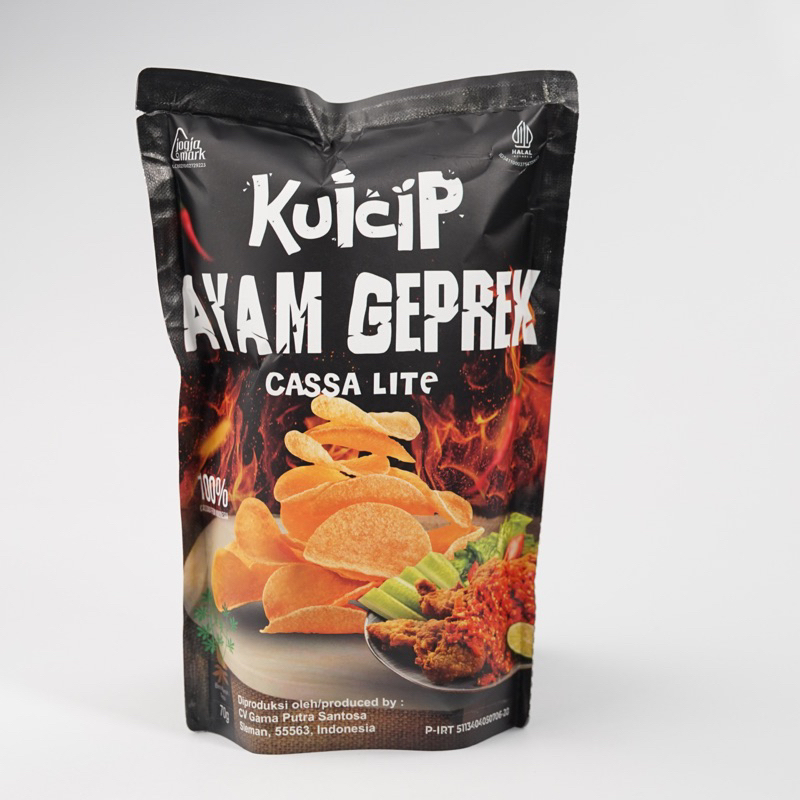 

Kuicip Ayam Geprek Cassa Lite 70 g