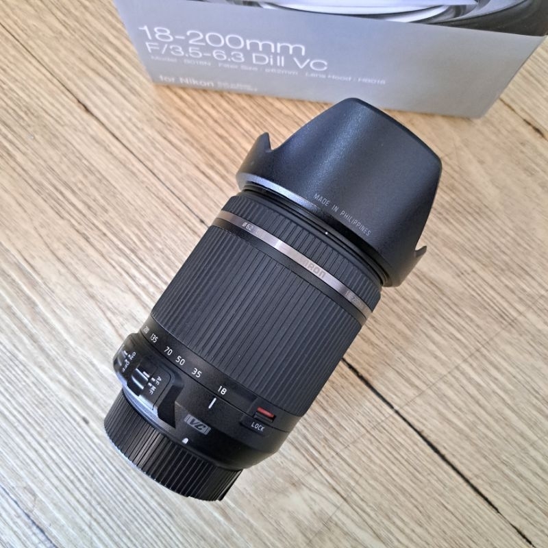 TAMRON LENS 18-200MM VC FOR NIKON
