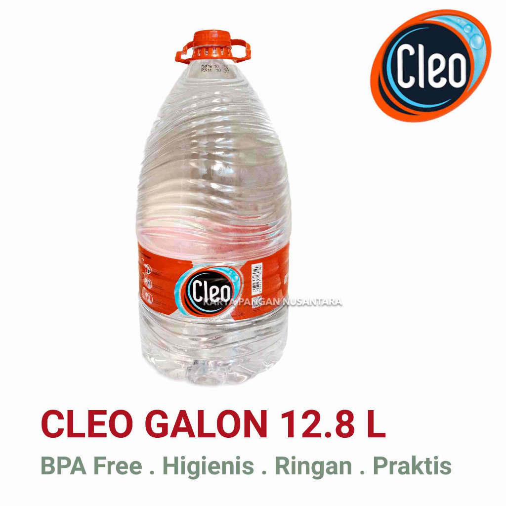 

CLEO GALON 12.8 LITER AIR MINERAL CLEO GALON MINI 12,8 L CLEO GALON KECIL 12800ML