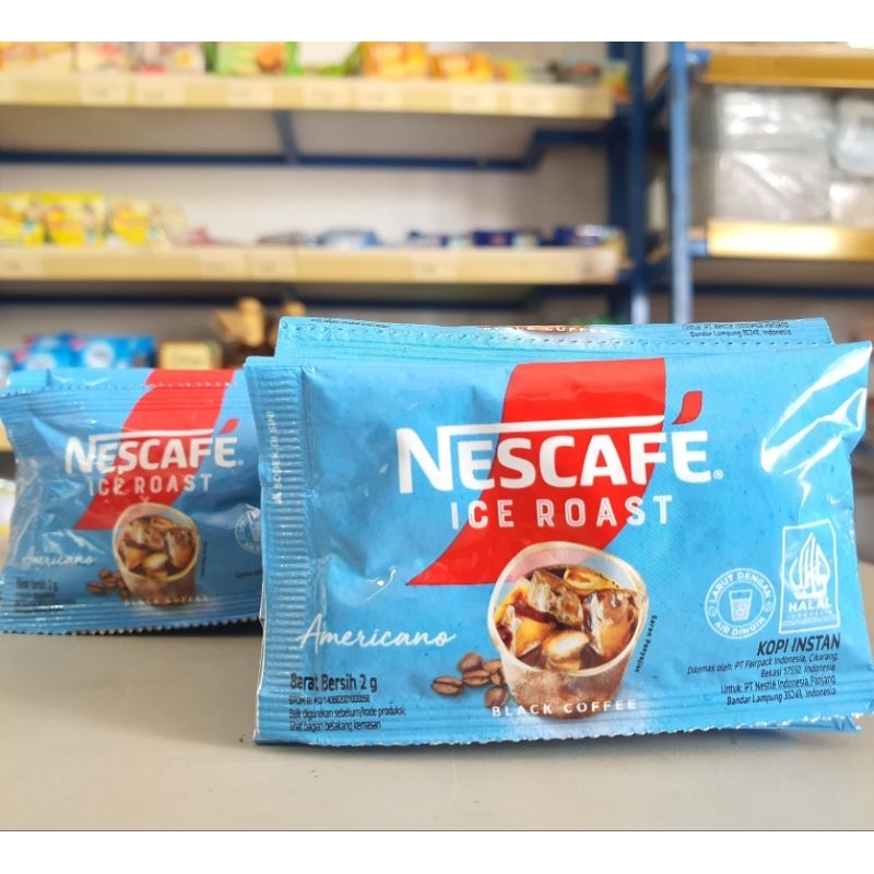 

Nescafe Ice Roast 2Gr / Kopi Nescafe Ice Roast Sachet 10 x 2Gr / Nescafe Ice Roast Coffe 10 x 2Gr