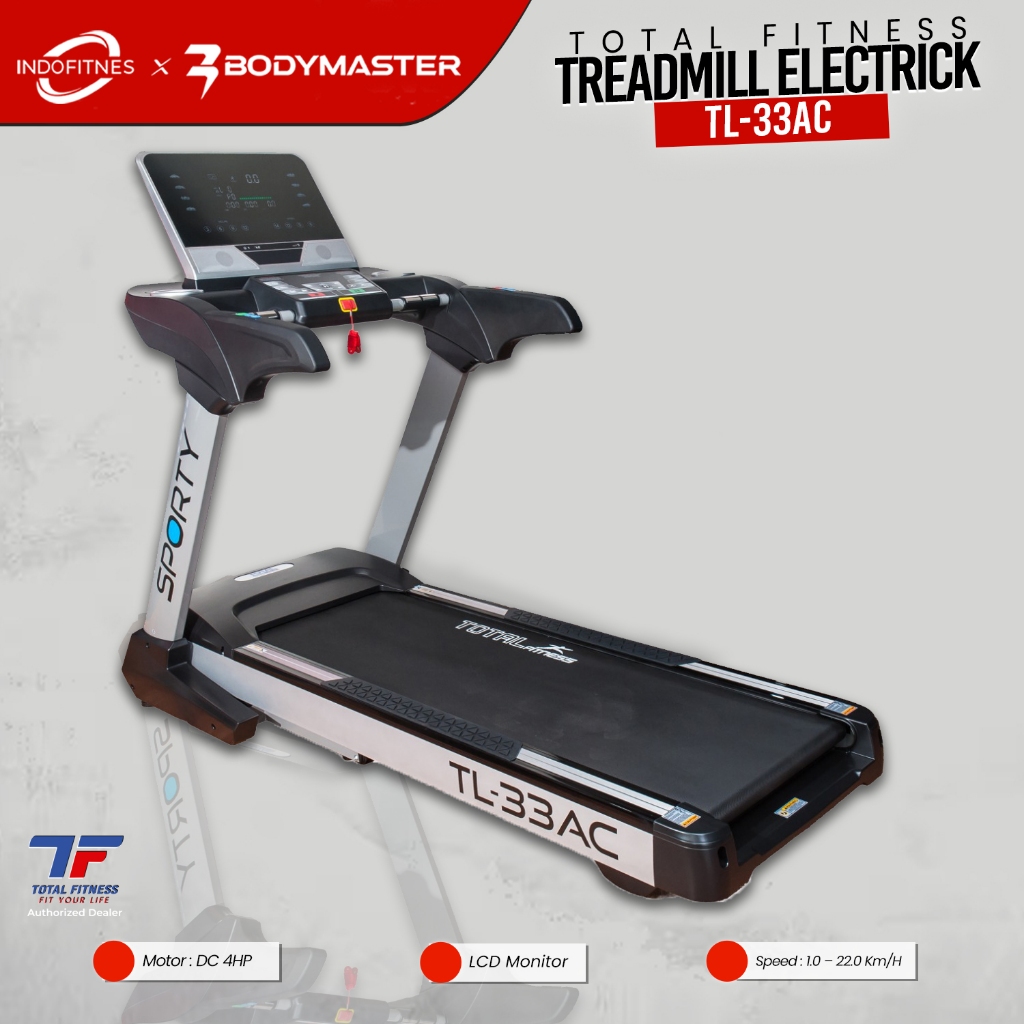 Treadmill Komersial TL-33AC - Treadmill Elektrik TL-33 AC TL33AC Total
