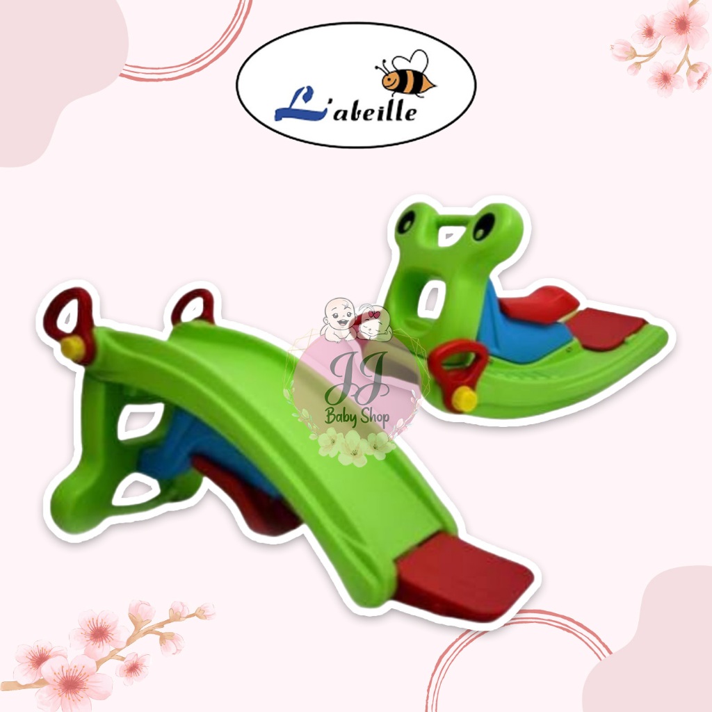 Labeille Froggy New Slide Rocking KC-502 Mainan Anak Jungkat Jungkit