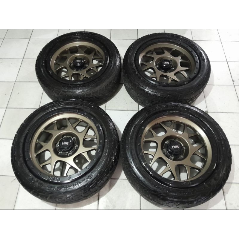 velg pelek mobil Second murah HSR Uta ring 20 untuk mobil pajero fortuner Ranger Hilux ford everest