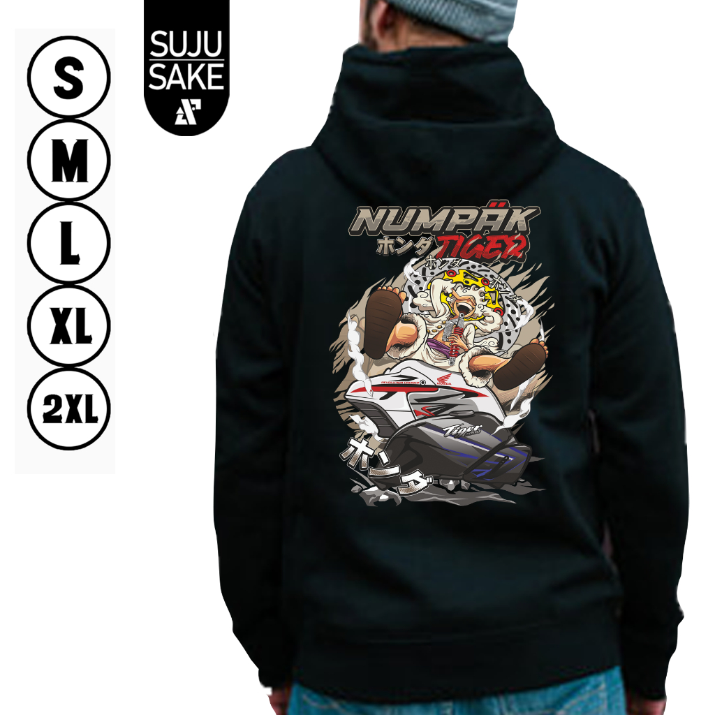 Sujusake Industries Jaket Hodie Hoodie Hudi Hodi Hode Jemper Atasan Kupluk Komunitas Club Motor Hond