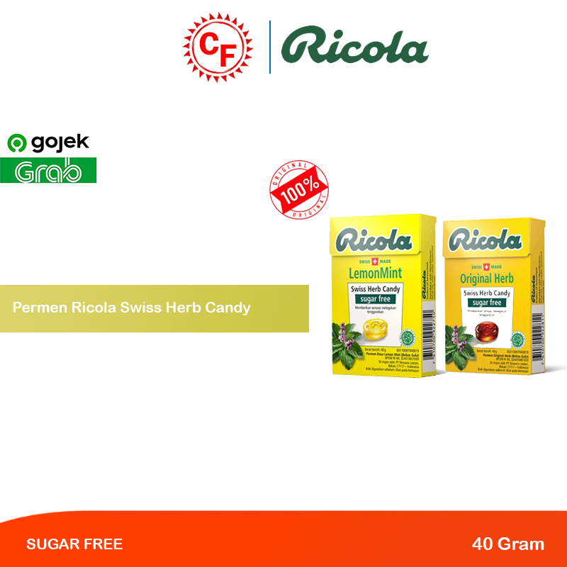 

Permen RIcola Swiss Herb Candy 40 Gram