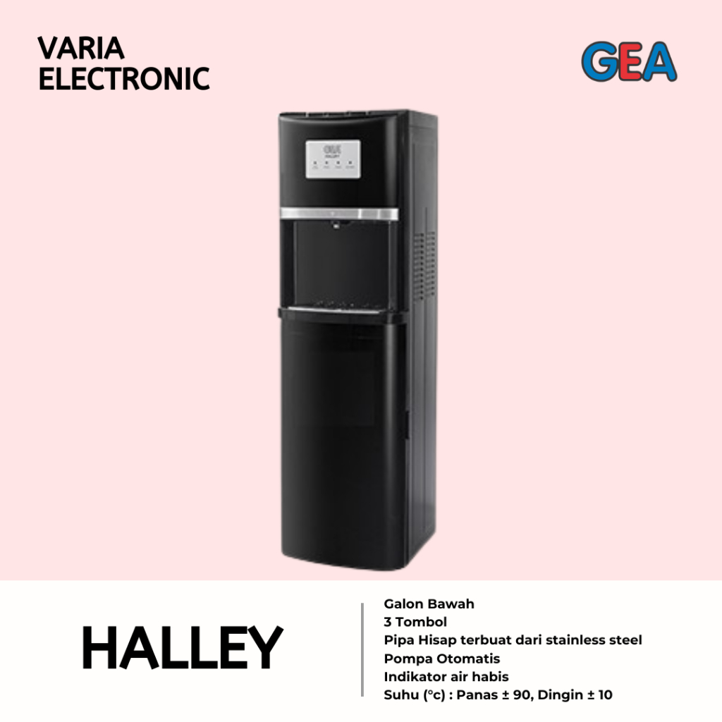 Dispenser Galon Bawah GEA HALLEY