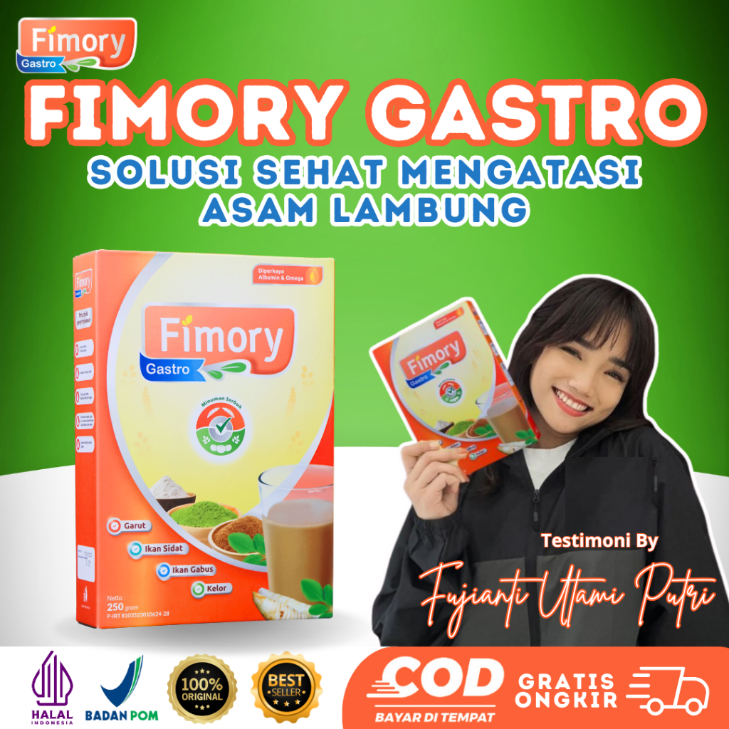 

Fimory Gastro 250gr Original - Mengatasi Asam Lambung, Maag Kronis & Gerd - Sudah BPOM