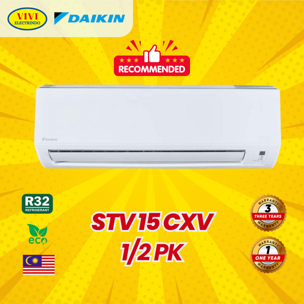 AC DAIKIN 1/2 PK (STV15CXV) - MALAYSIA