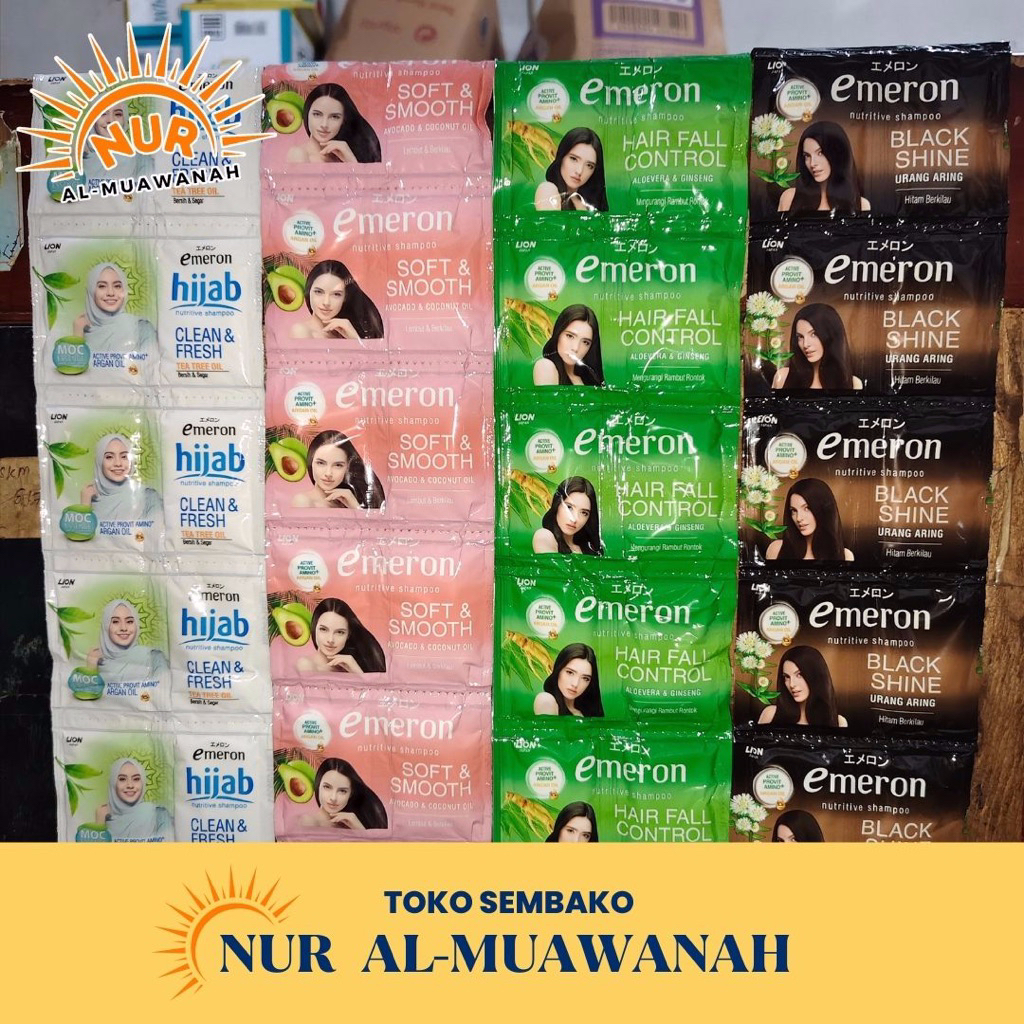 EMERON Sampo Sachet - 1 Renceng Isi 12 Sachet