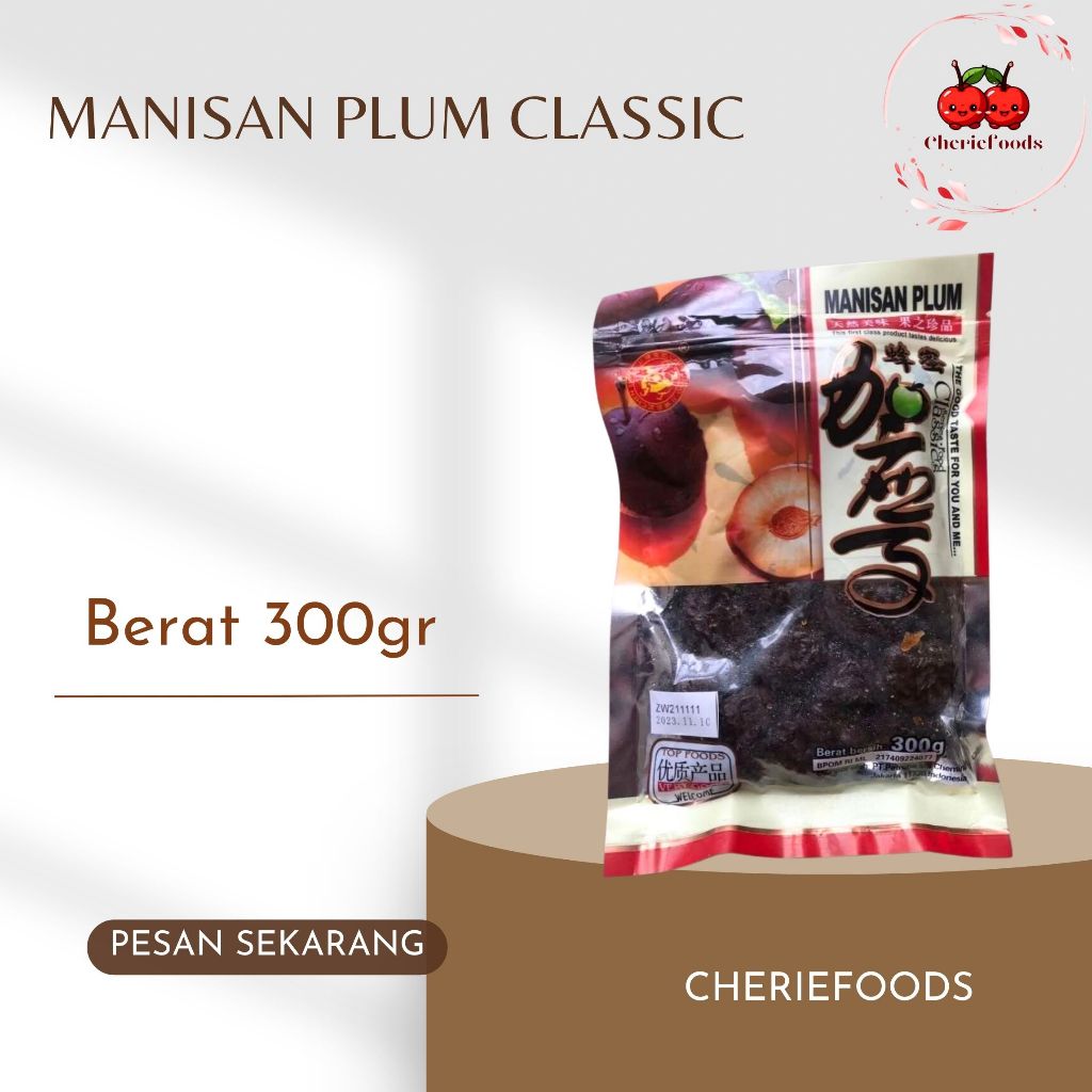 

Manisan Plum Clasic - 300gram