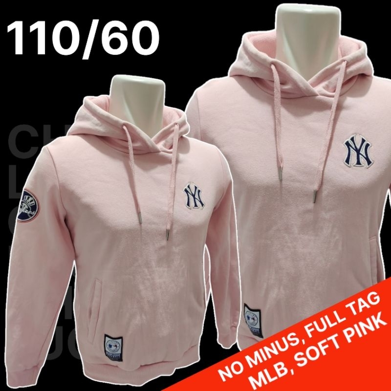 Sweater Hoodie Pink MLB Original/Hoodie Pink MLB Original/HD Pink MLB Original - Thrift/Second/Prelo