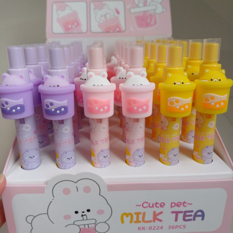 

Pulpen pena cetek KUKI 8224 milk tea series