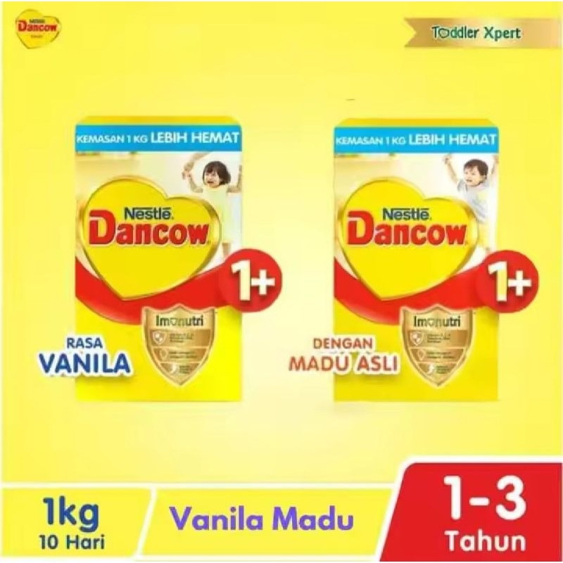 

DANCOW 1+ VANILA/ MADU 1KG EXP.2026