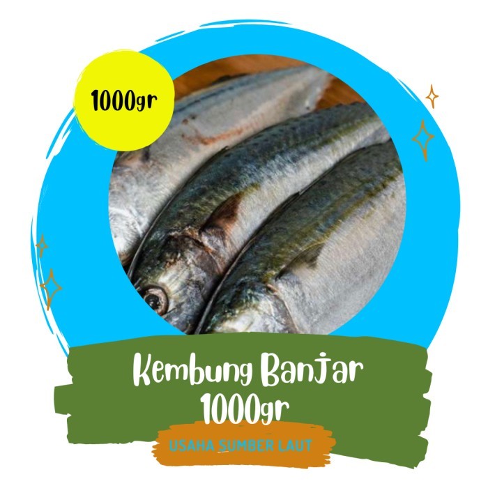 

Ikan Kembung Banjar Beku Frozen 1kg Termurah