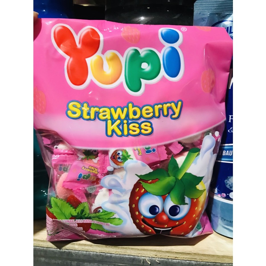 

Permen yupi strawberrykiss/ mango bag 120g