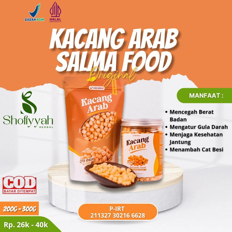 

Kacang arab original cemilan sehat rendah kalori oleh oleh haji umrah