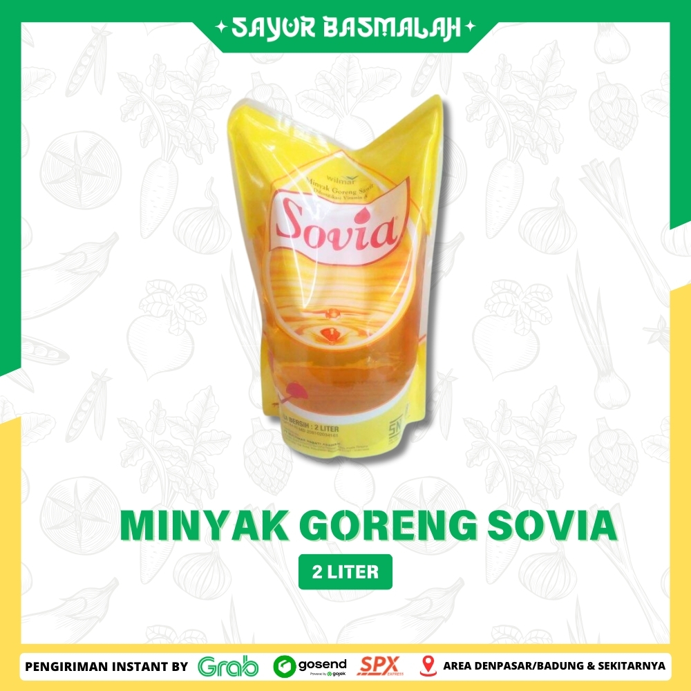 

Minyak Goreng Sovia 2 liter - Sayur Basmalah