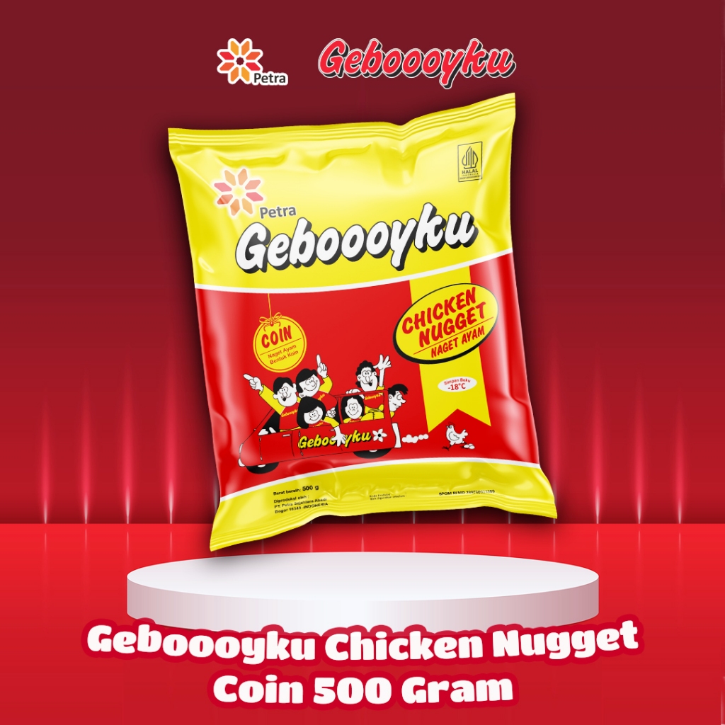 

Geboooyku Nugget Ayam Coin 500 Gram