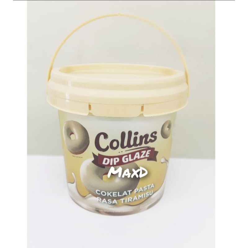 

Collins Dip Glaze Rasa Tiramisu 1kg 1 Pail