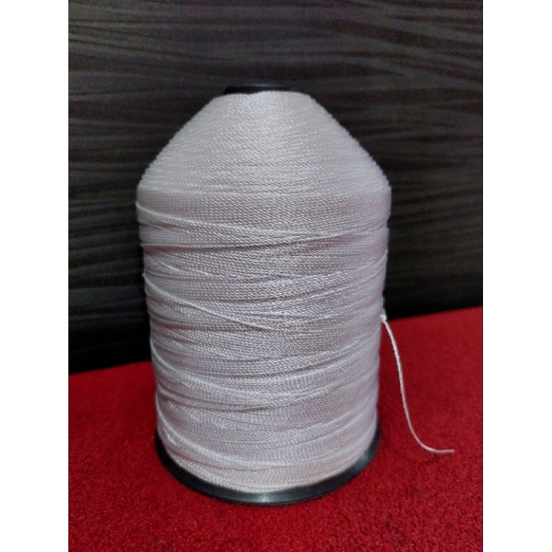 SANDAR_BERTO - BENANG NILON SOL CHINHSIN NO 8 TKT 08 PUTIH 1000M BONDED KUAT JAHITAN