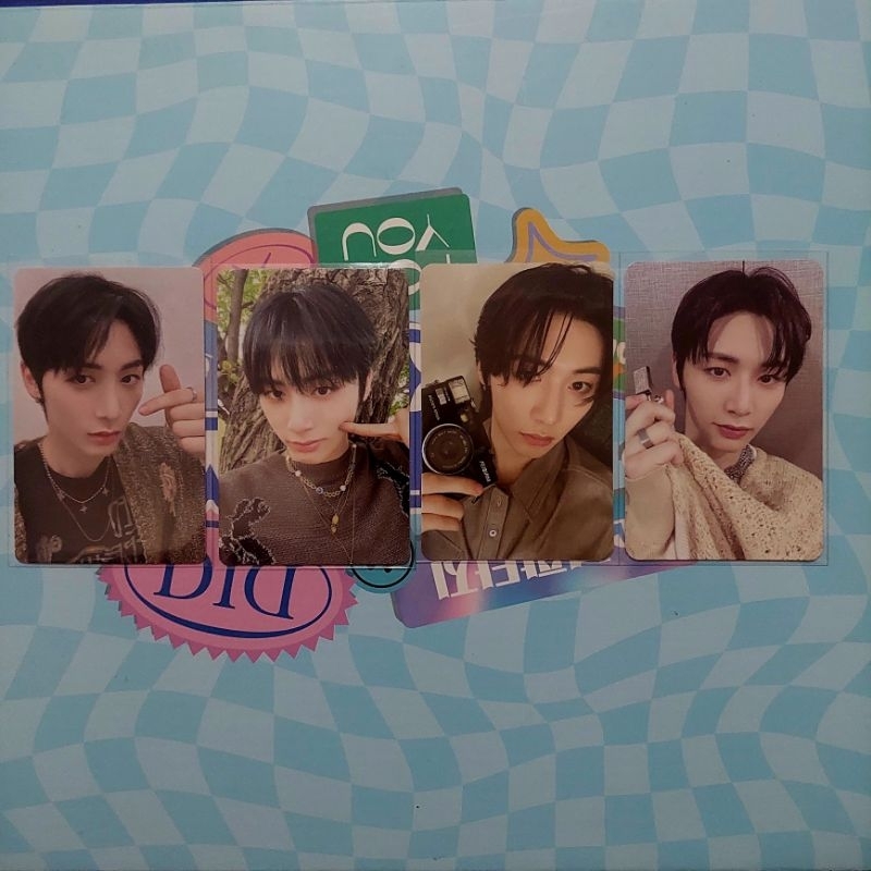 BOYNEXTDOOR PHOTOCARD TAESAN YIZHIYU QQ MUSIC CU WHY WHO PC