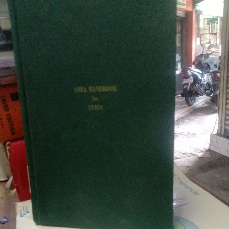 Buku AREA HANDBOOK FOR SYRIA; Research and writing were completed  May 1971