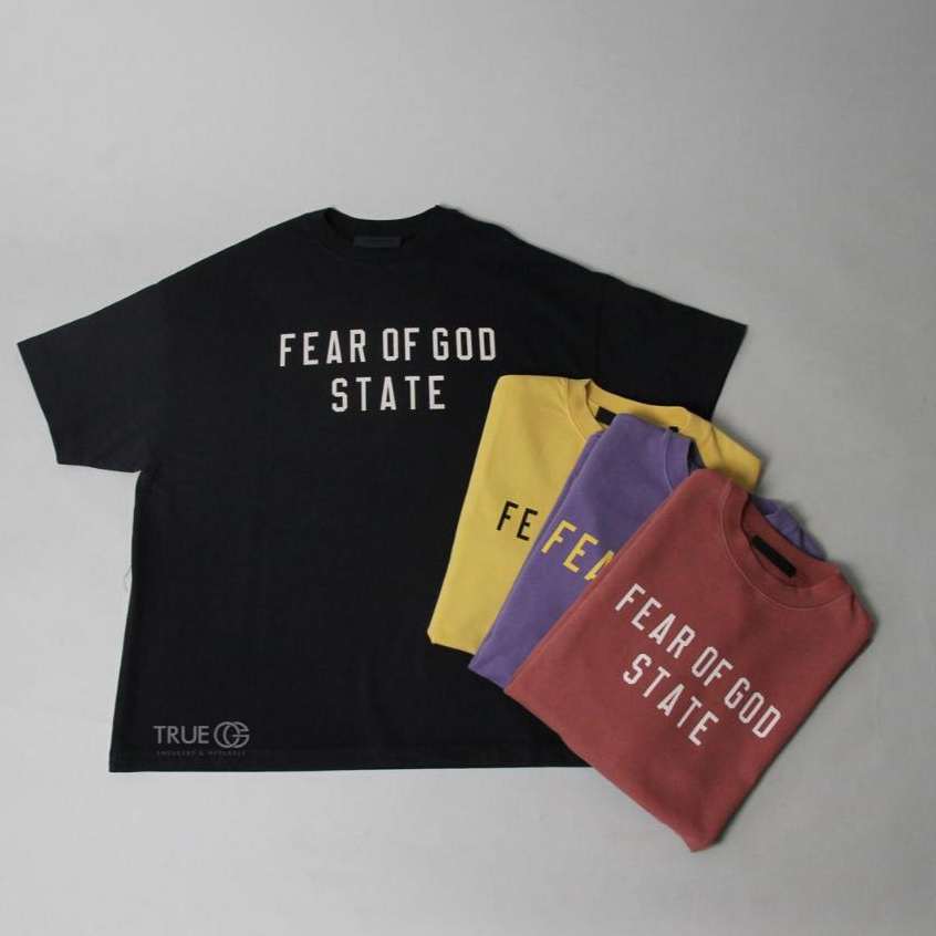 Fear Of God Essentials Jersey Crewneck T-shirt Authentic