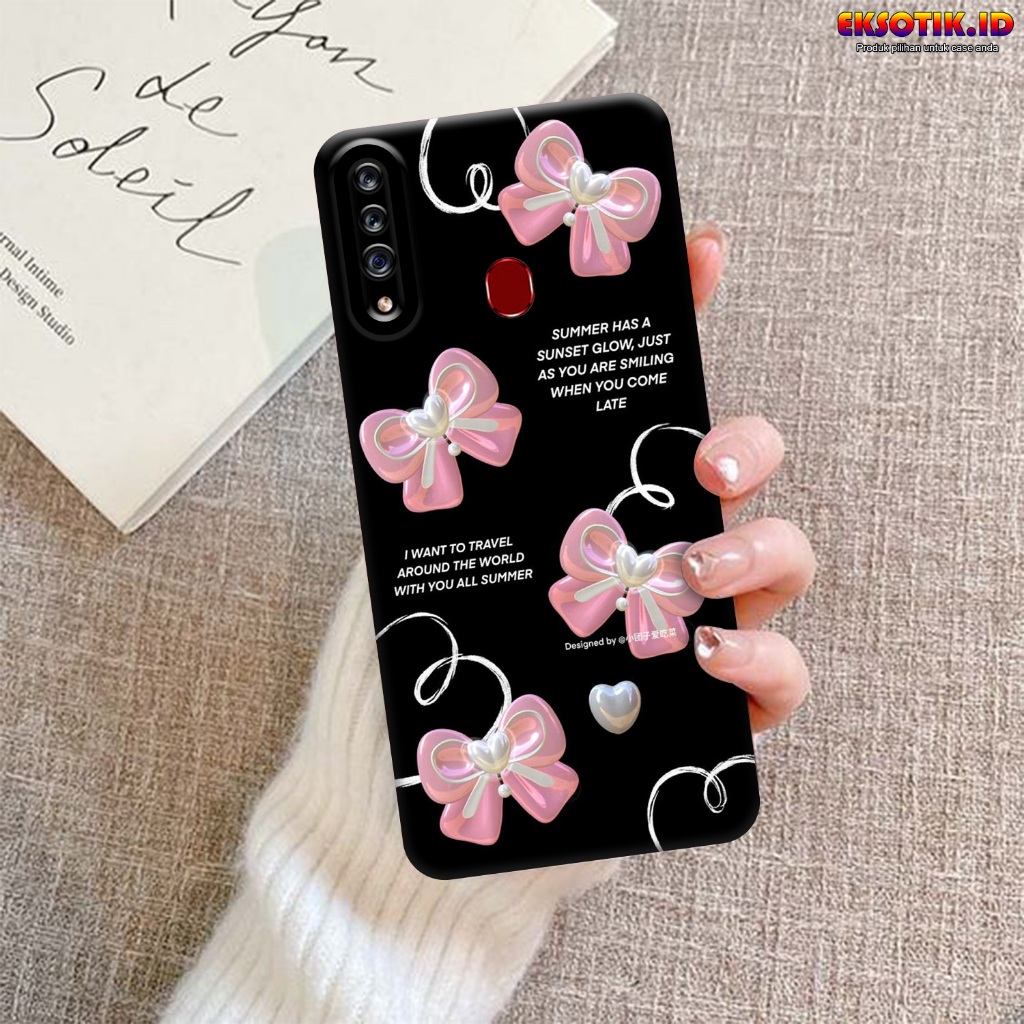 Case Samsung A20s - Casing Samsung A20s - Fashion Case - Silikon Samsung A20s  - Motif Keren Dan Luc