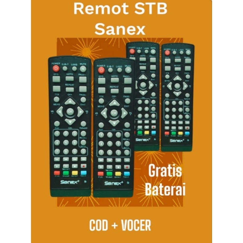 REMOT STB SANEX REMOTE 1801