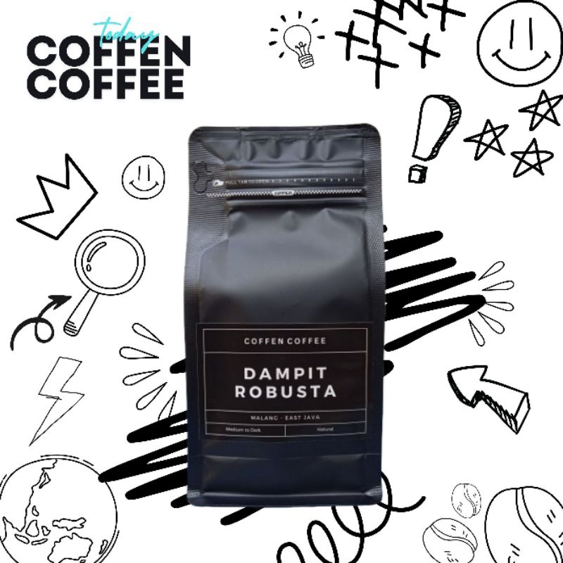 

Kopi Bubuk Murni Robusta Dampit 1Kg
