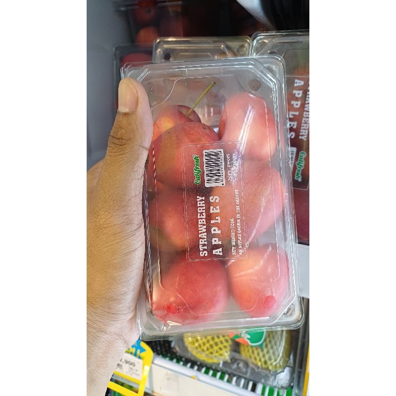 

Strawberry Apple ‼️ 50.000/pack (@500gr ±) ‼️ bisa kirim instan area Surabaya