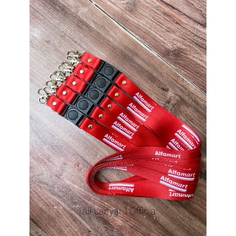

Tali Id Card Alfamart / Tali Lanyard Alfamart / Casing Tali Lanyard