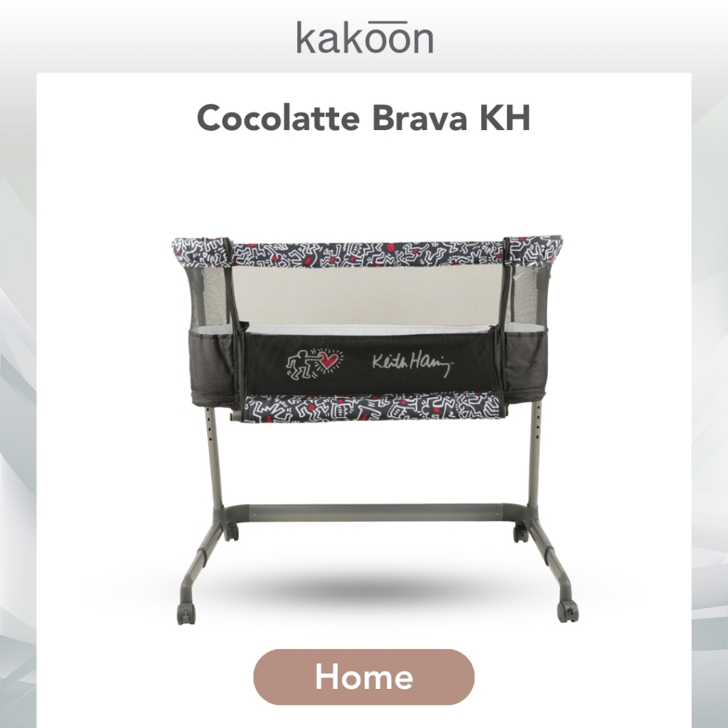 KAKOON COCOLATTE | Keith Haring Brava Black Baby Box