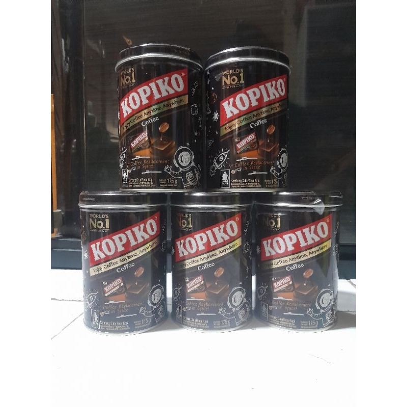 

Kopiko Coffee Hard candy/permen kopi kemasan kaleng 175gr