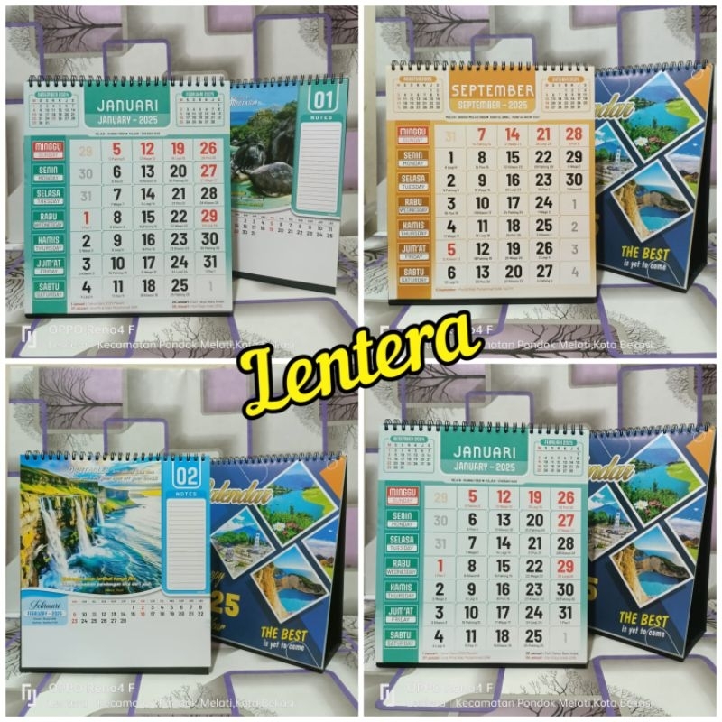 

kalender meja EXECUTIVE motivasi 2025