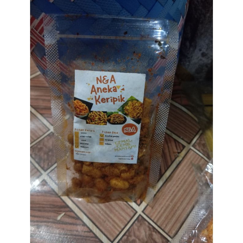

kripik makroni bantet daun jeruk