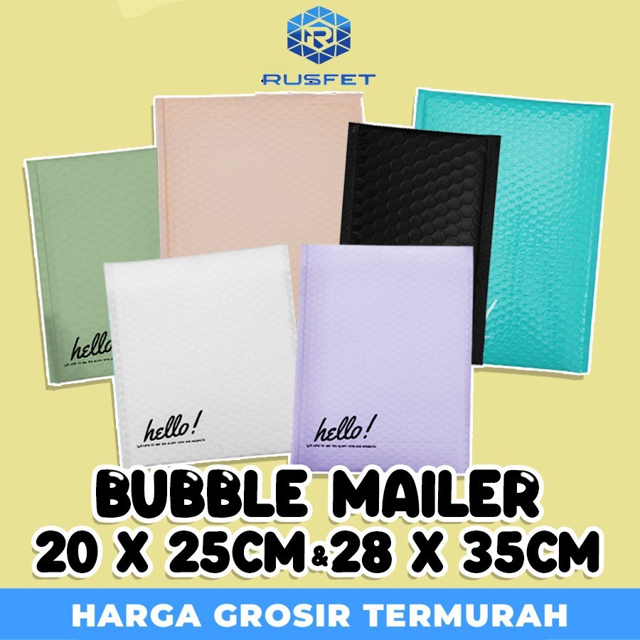 

Amplop Bubble Mailer 20x25cm & 28x35cm All Varian Satuan