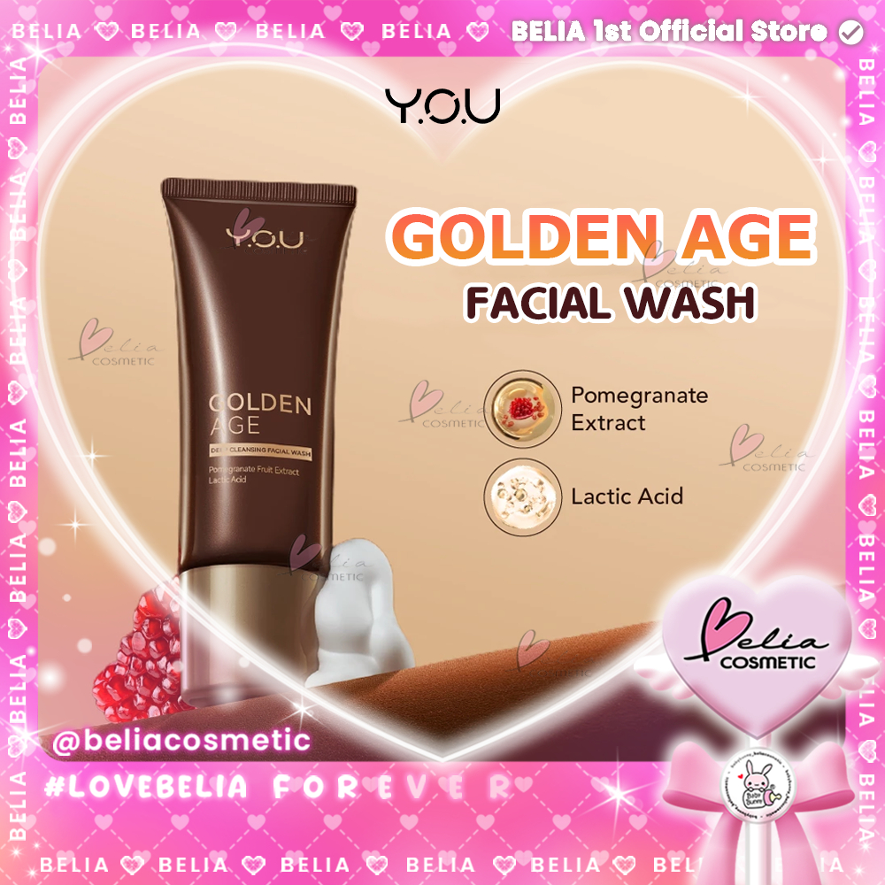 ❤ BELIA ❤ YOU Golden Age Deep Cleansing Facial Wash | Pembersih Wajah | Face Wash