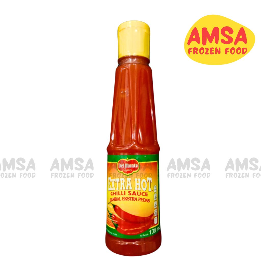 

Delmonte Saus Extra Hot Chilli 135 mL / Saos Cabai Extra Pedas / Saos Cabe