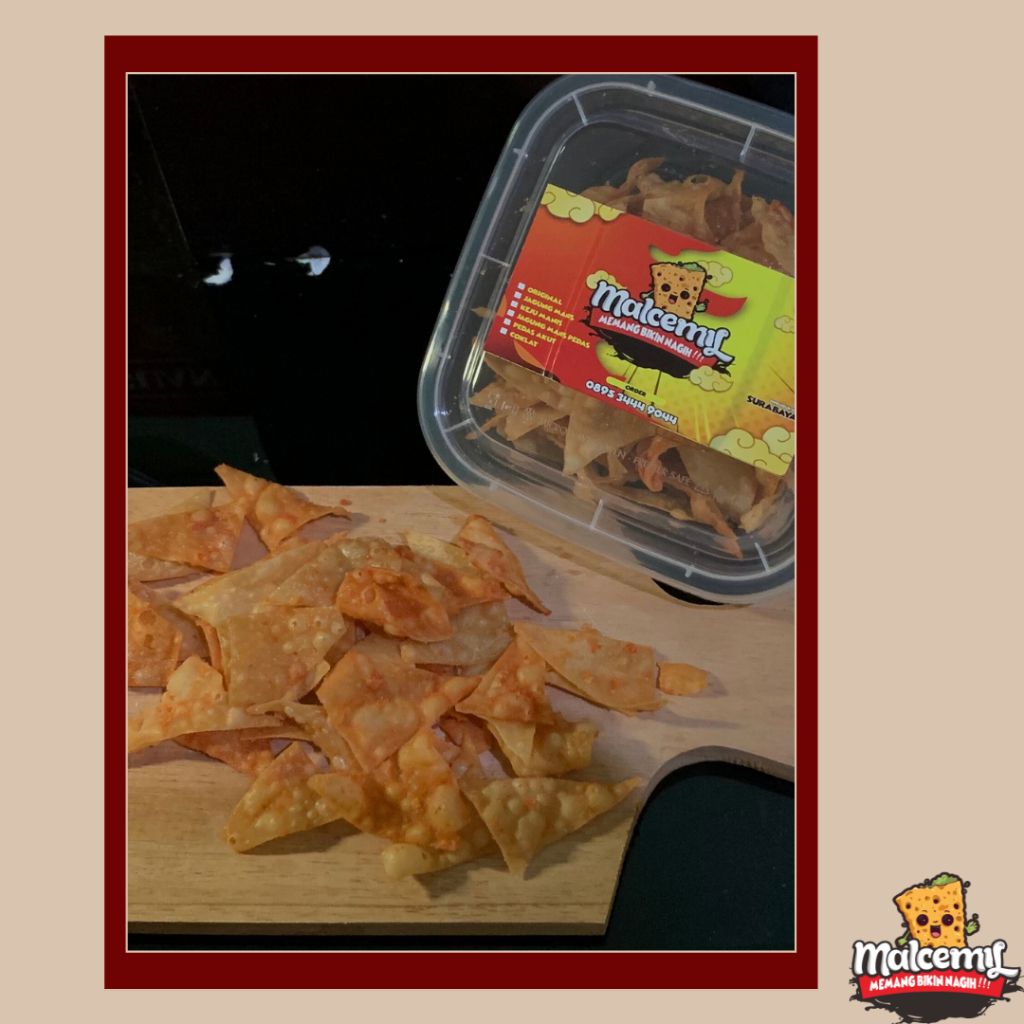 

[MALCEMIL] Kripik Renyah rasa KEJU ASIN