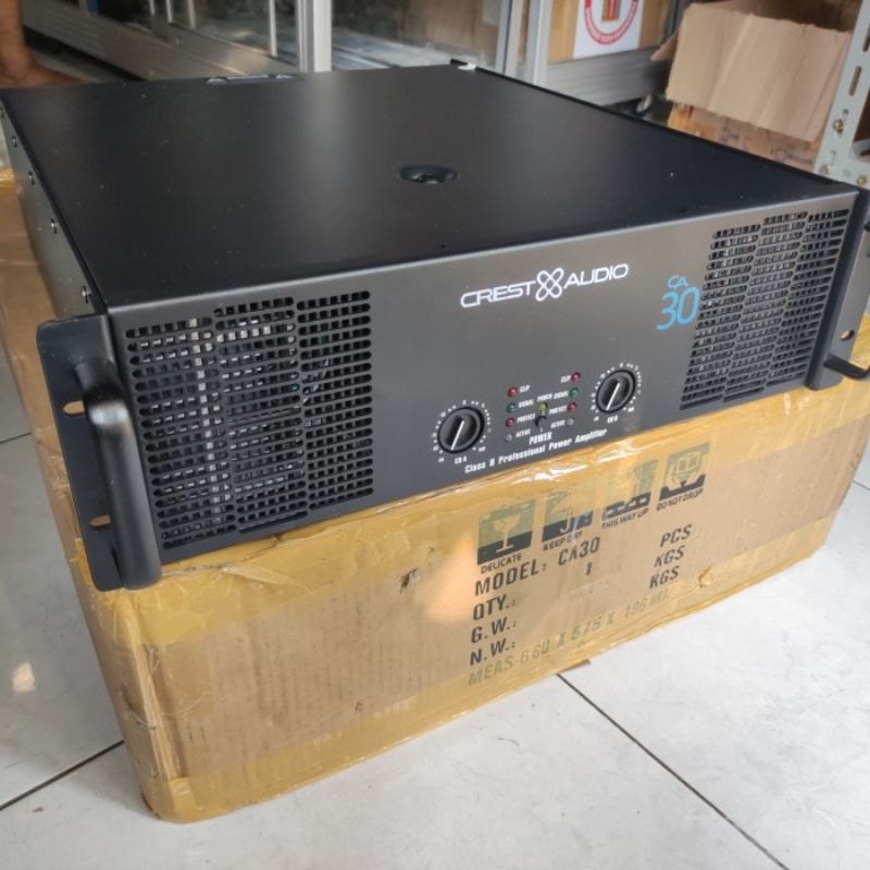 jual POWER CREST AUDIO CA-30 C AMPLI AMPLIFIER POWER CREST AUDIO CA30 C