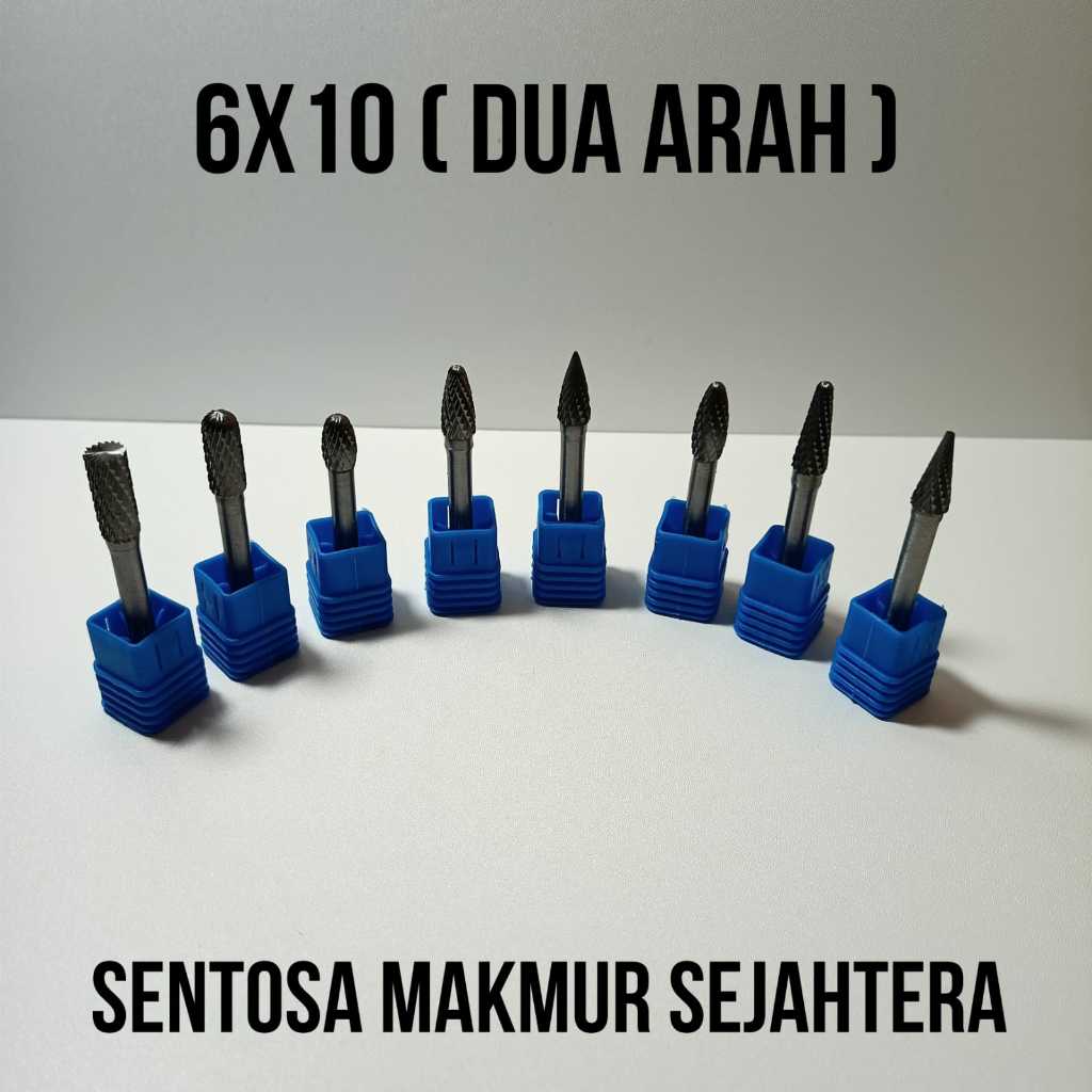 Mata Bor Tuner 6x8 MM Mata Tuner 6 x 8mm Carbide Rotary Porting