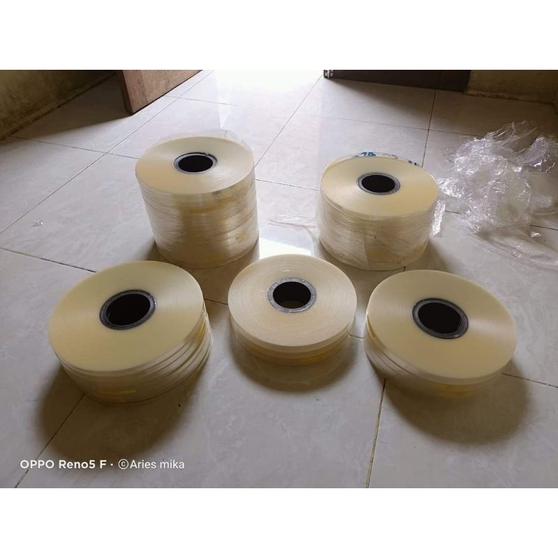 mika toroid / mika trafo (0.075mm x 12mm) bening