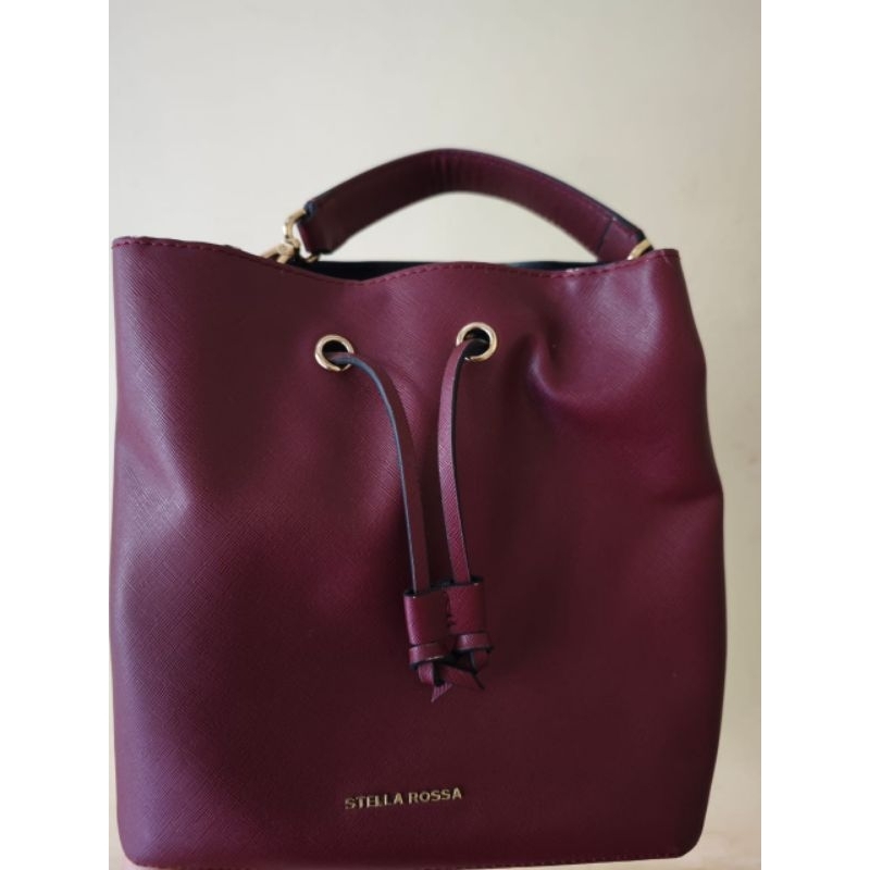 Preloved stella rosa bag maroon