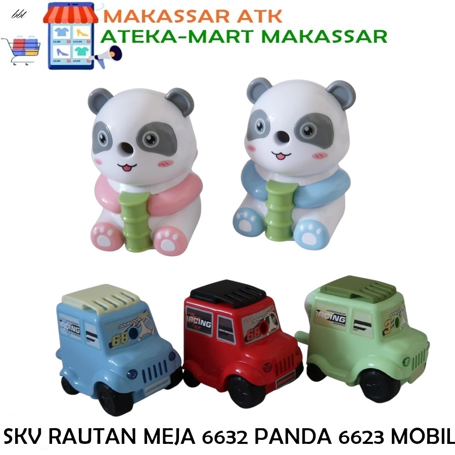 

[1PCS] SKV RAUTAN MEJA NO.6632 PANDA NO.6623 MOBIL