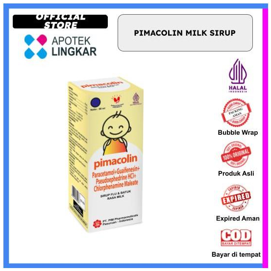 Pimacolin milk sirup