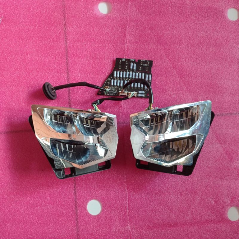 reflektor crom pcb nmax new original copotan