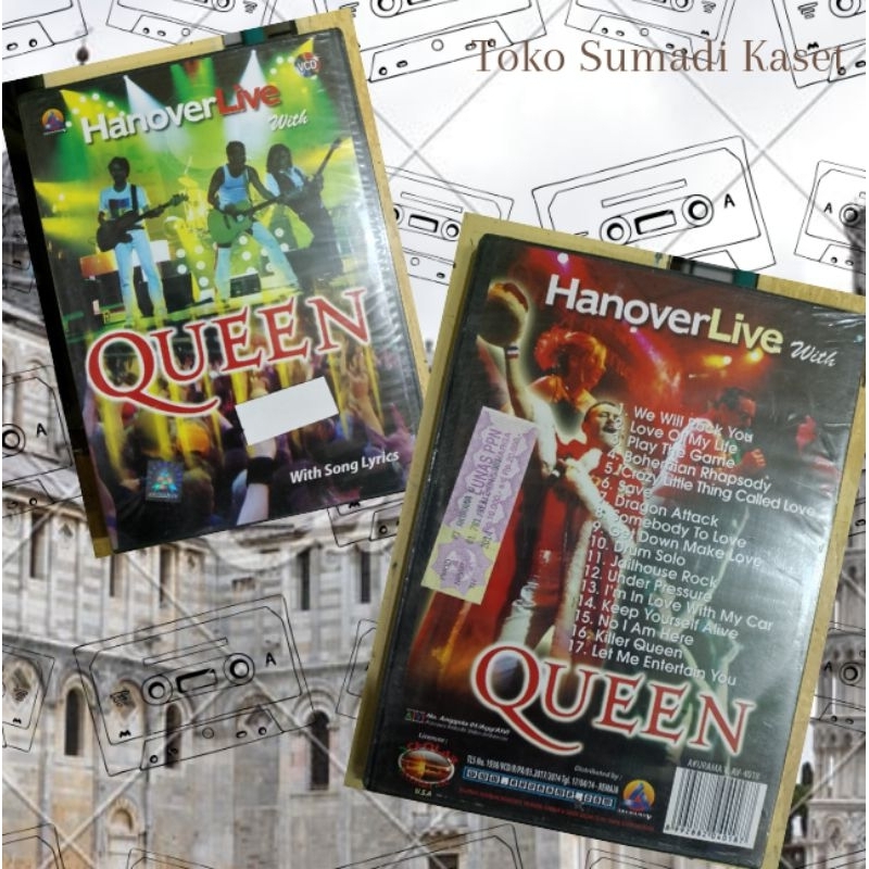 kaset pita Queen produksi akurama record