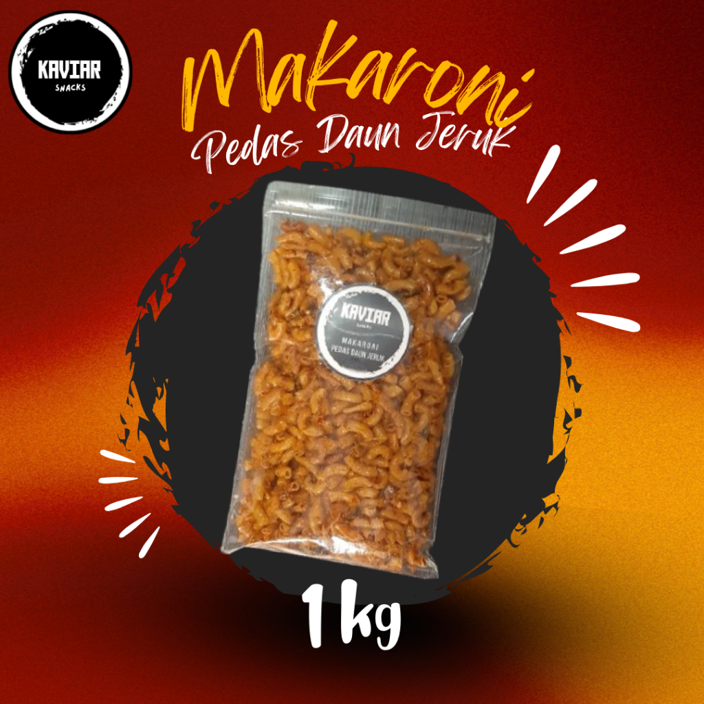 

Makaroni 1 kg Original - Original Daun Jeruk - Pedas - Pedas Daun Jeruk