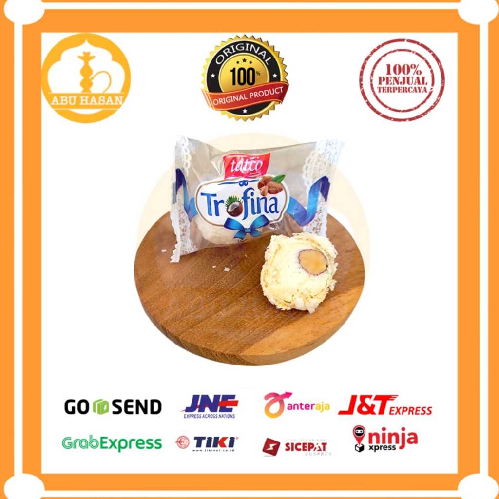 Nyimas_Pawom Coklat Arab Tatco Trofina Coklat Putih Kelapa Almond Coklat Import Premium Oleh Oleh